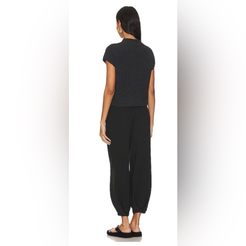 Free People Freya Sweater Set in Black Charcoal Combo - Picture 3 of 9